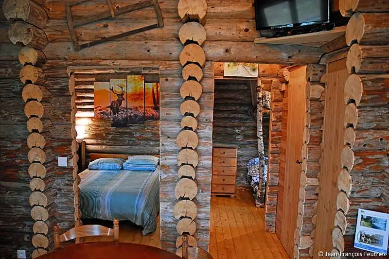 Gîte de France Die Sicherung des Loggers - authentische Kabine 3 Ohren