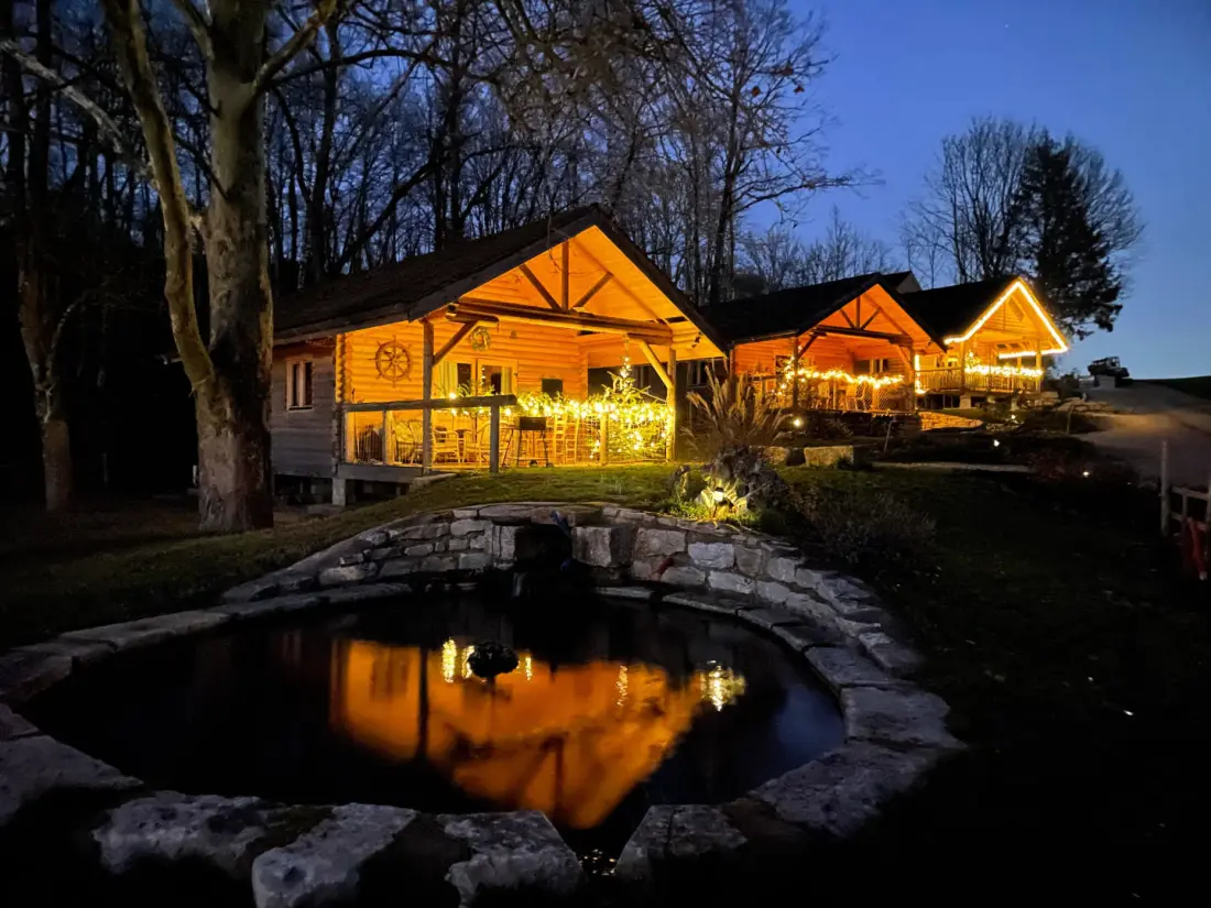 Gîte de France Die Sicherung des Loggers - authentische Kabine 3 Ohren