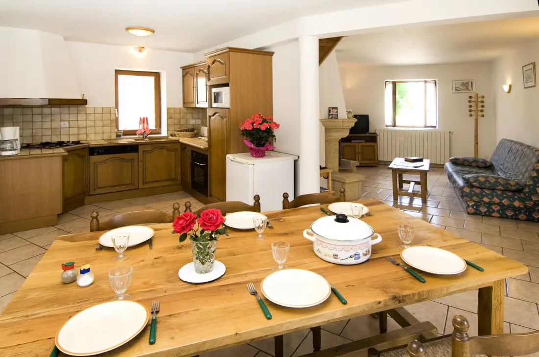 Gîte de France Gîtes de France 4/6 Personen in Chasseradès 3 Ähren
