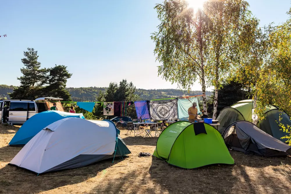 Campingplads Les Sous Bois du Lac