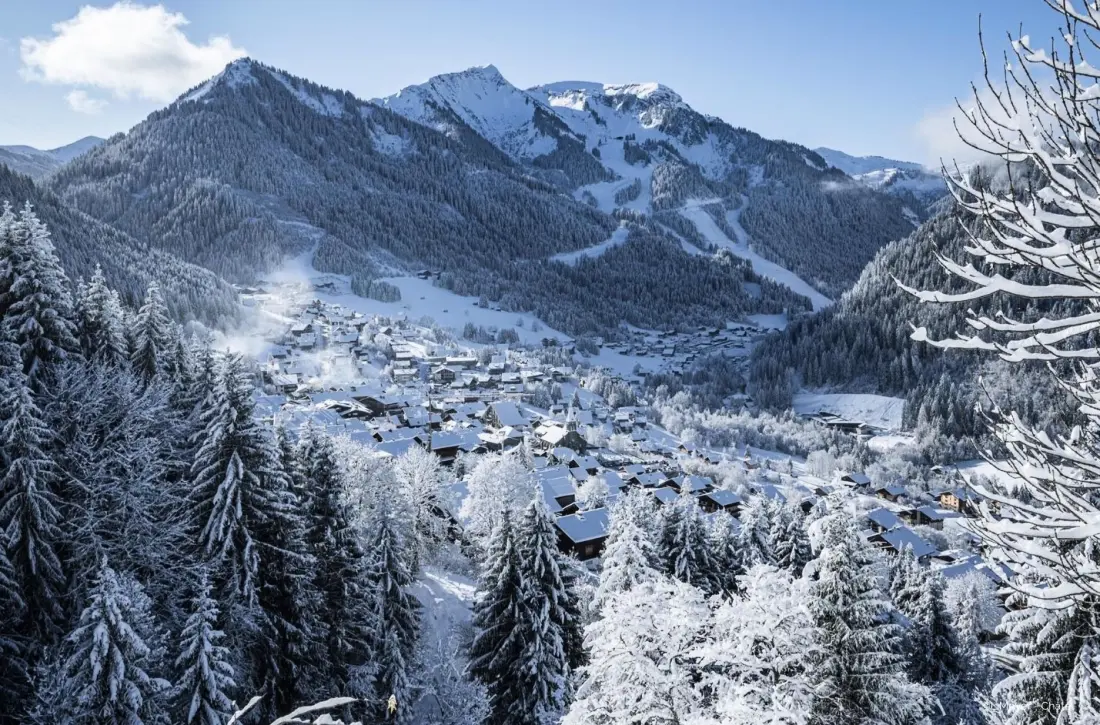 Chalets a Châtelben