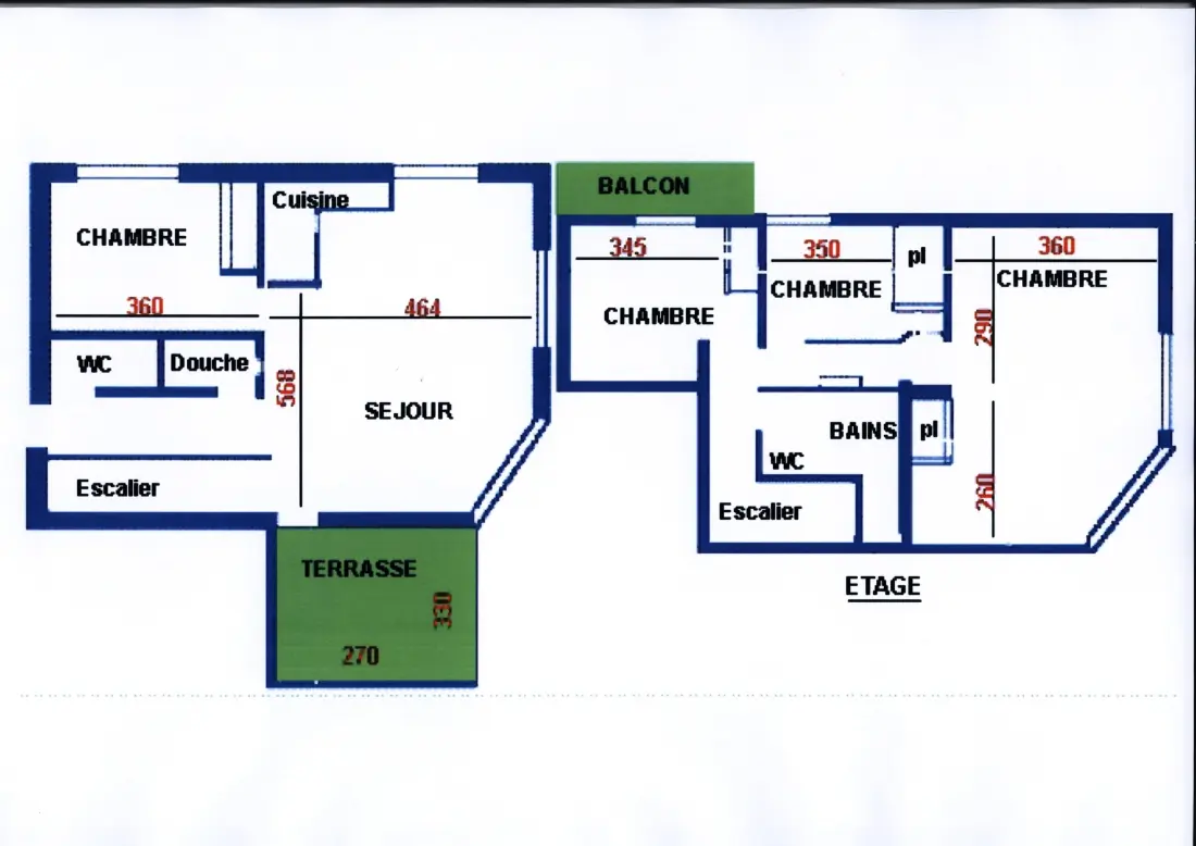 Residence 5 PIECES DUPLEX 10 PERSONS