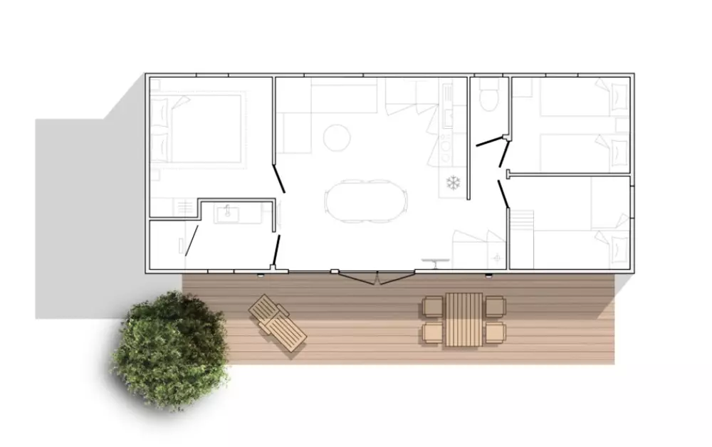 Campsite Le Lac Bleu 4 Stars★★★★