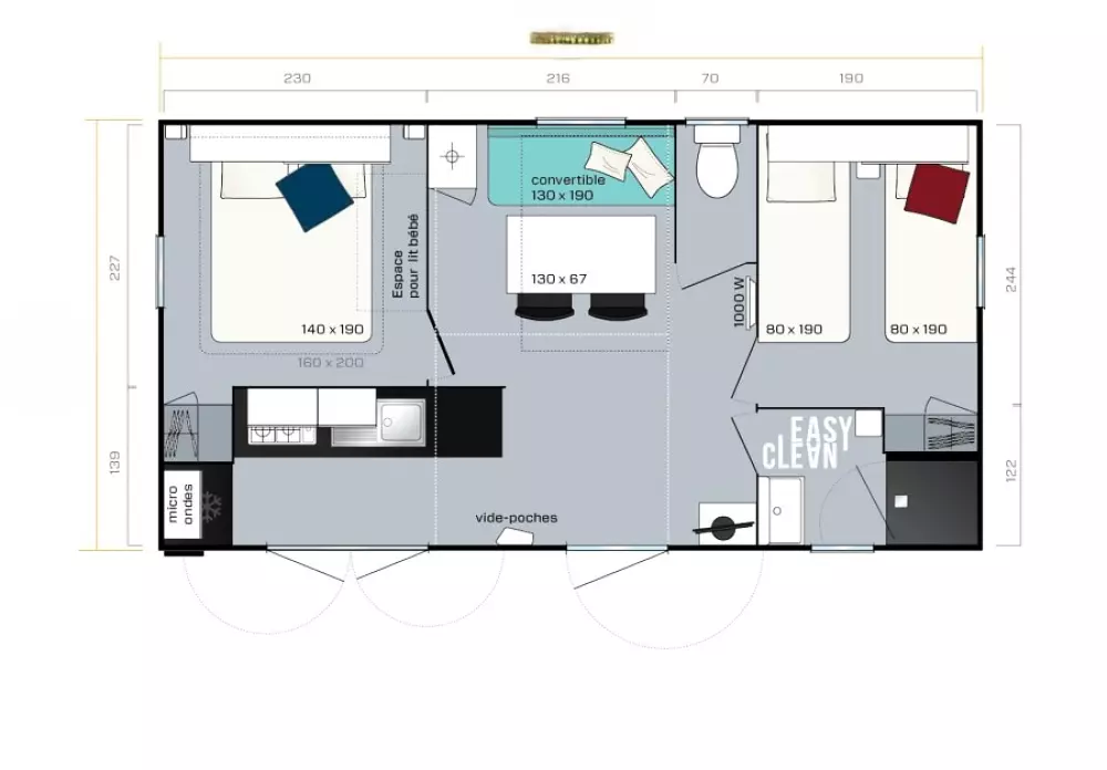 Campsite Le Lac Bleu 4 Stars★★★★