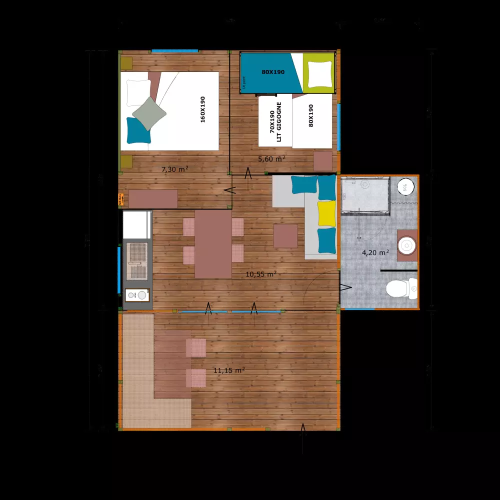 Camping Domaine de  l'Epinette 4 étoiles★★★★