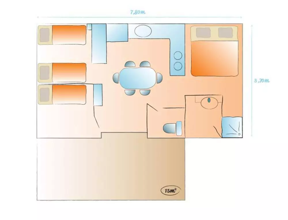 Camping Domaine de  l'Epinette 4 étoiles★★★★