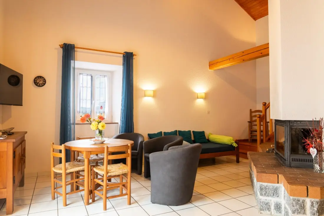 Gîte de France Gîte 6/7 Personen 1 Schlafzimmer/1 Zwischengeschoss 2 Ähren