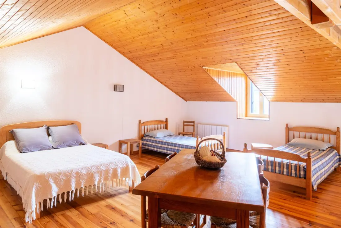 Gîte de France Gîte 6/7 Personen 1 Schlafzimmer/1 Zwischengeschoss 2 Ähren