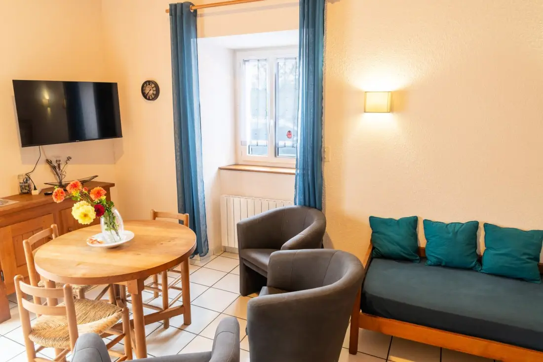 Gîte de France Gîte 6/7 Personen 1 Schlafzimmer/1 Zwischengeschoss 2 Ähren
