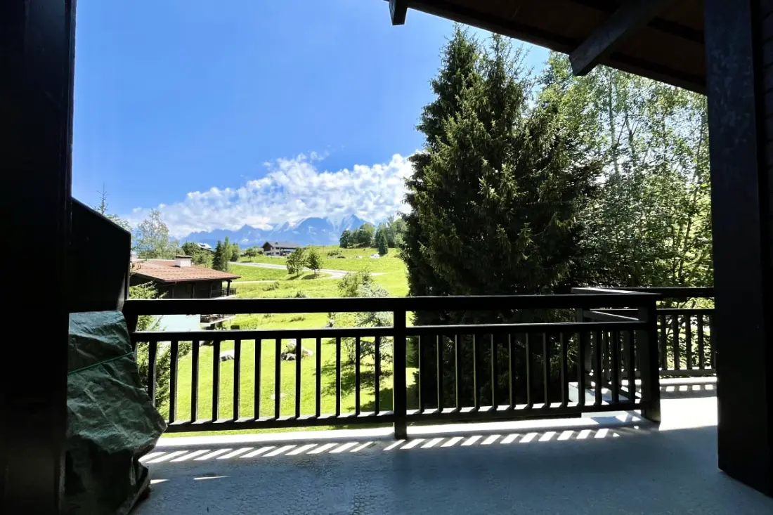 Apartman Skis Aux Pieds A Balcony Combloux