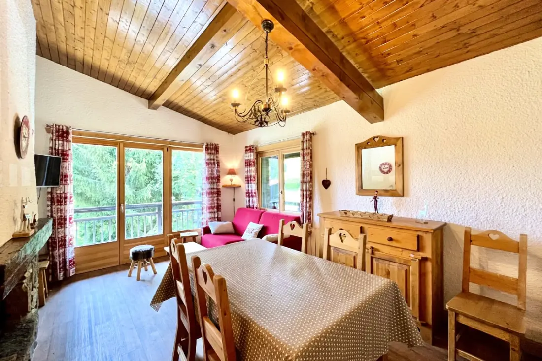 Apartman Skis Aux Pieds A Balcony Combloux