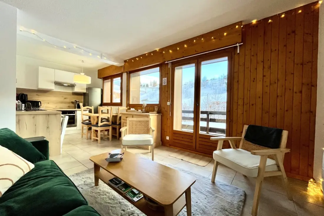 Mountain View Apartman & Pistes a Combloux-ban