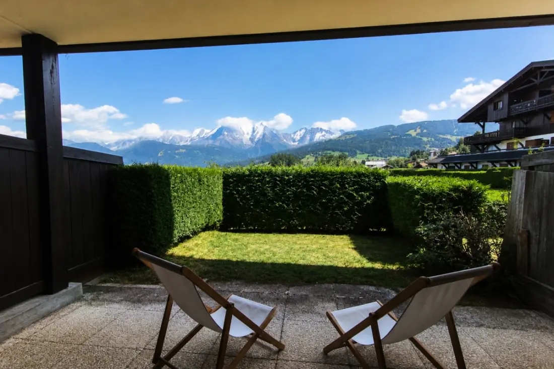 Charming Mont Blanc View Studio a Combloux-ban