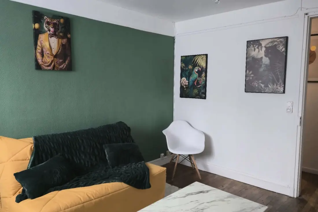 Studio 24 M2 En Plein Centre-ville, nyugodt