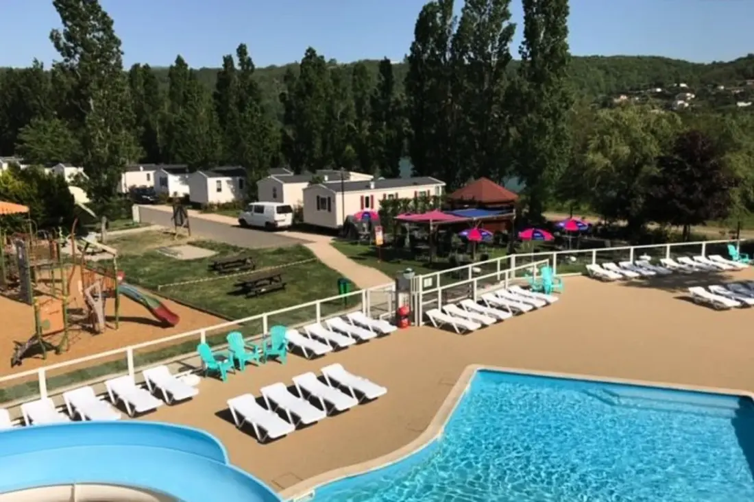 Residence Mobilhome 3 Schlafzimmer Camping Les Rives De Condrieu
