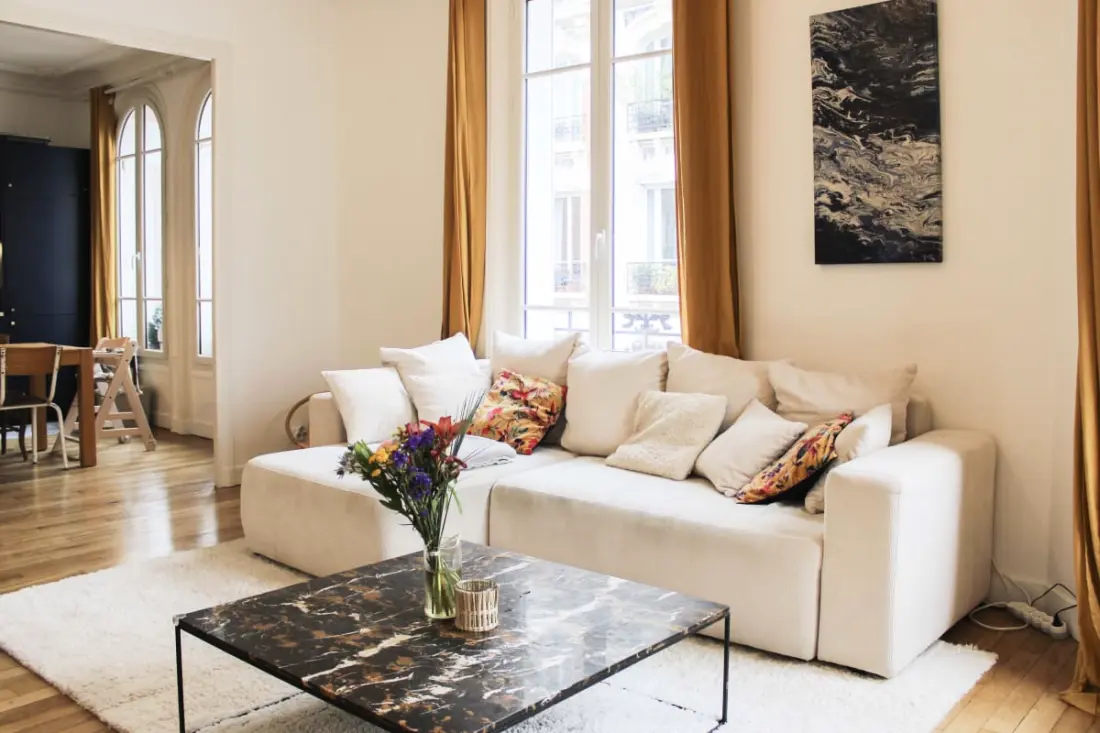 Apartman 95m2 Tágas és Luminous Courbevoie