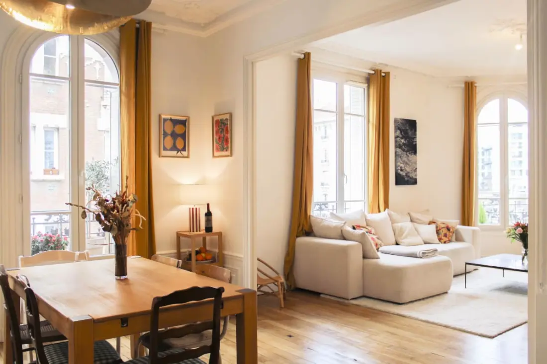 Apartman 95m2 Tágas és Luminous Courbevoie