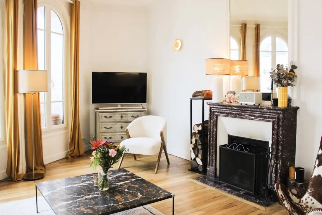 Apartman 95m2 Tágas és Luminous Courbevoie