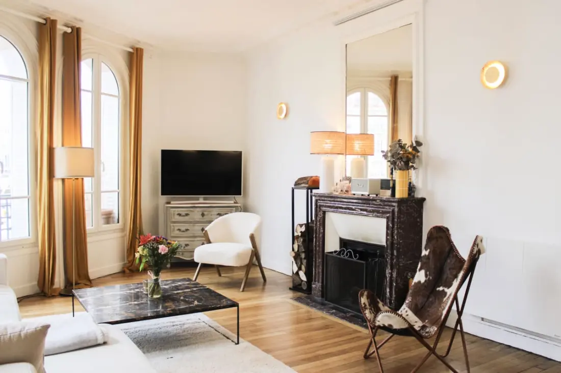 Apartman 95m2 Tágas és Luminous Courbevoie