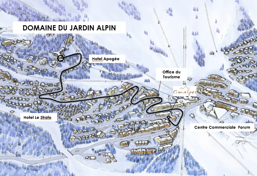 Residence Domaine Jardin Alpin