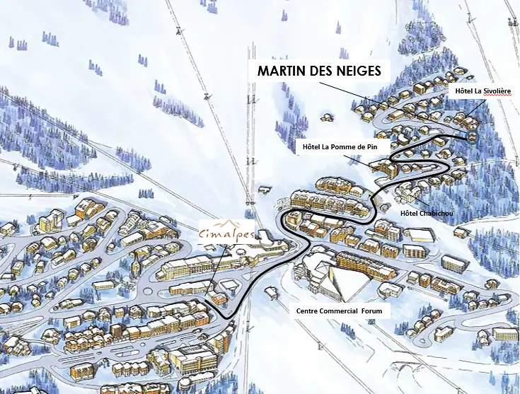 Martin Des Neiges rezidencia