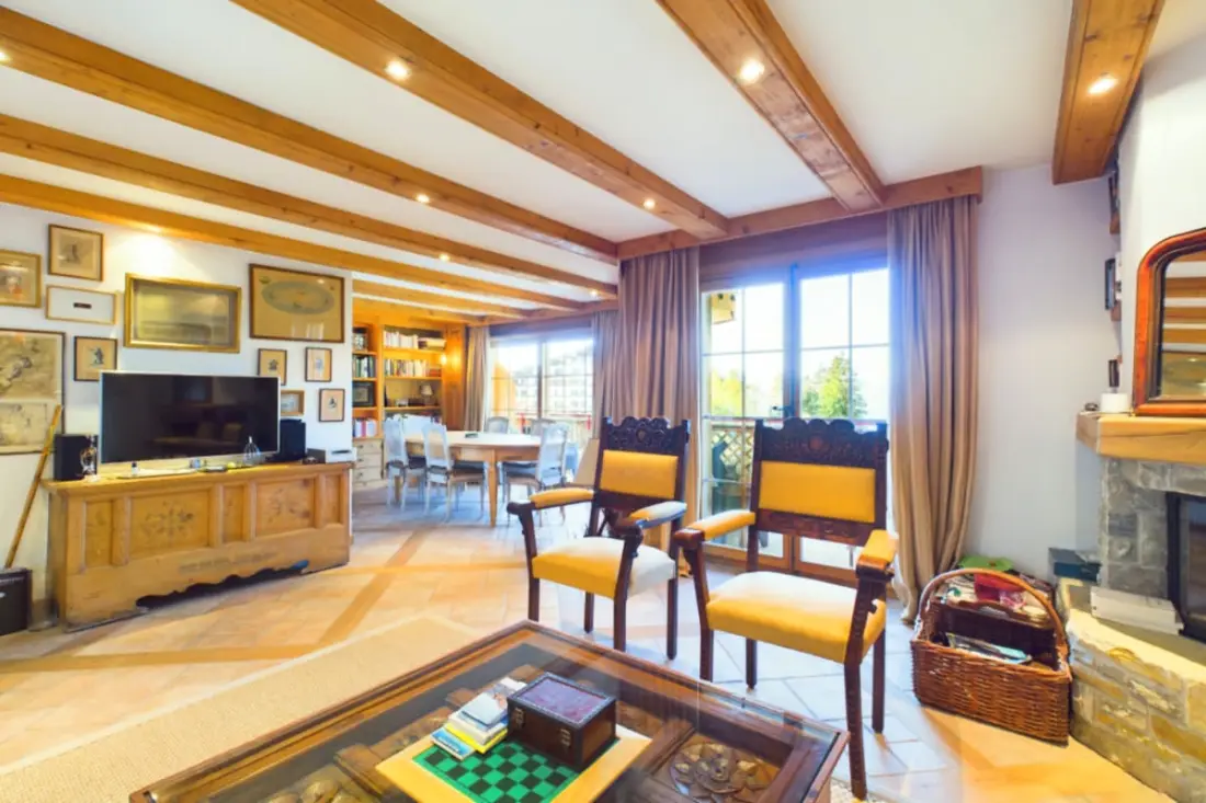 Apartman De Stand With Terrace Plein Sud - Crans-montana