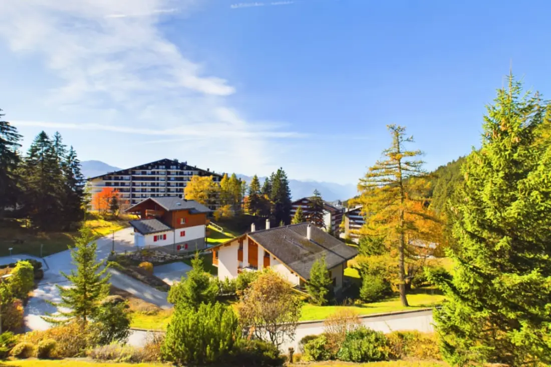 Apartman De Stand With Terrace Plein Sud - Crans-montana