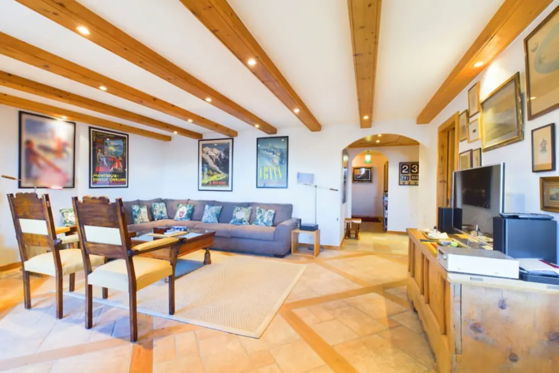 Apartman De Stand With Terrace Plein Sud - Crans-montana
