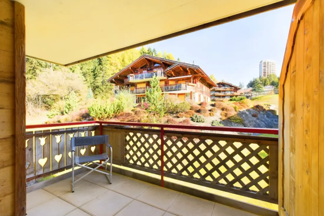 Apartman De Stand With Terrace Plein Sud - Crans-montana