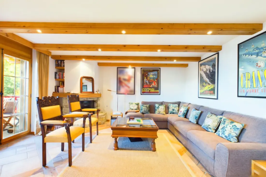 Apartman De Stand With Terrace Plein Sud - Crans-montana
