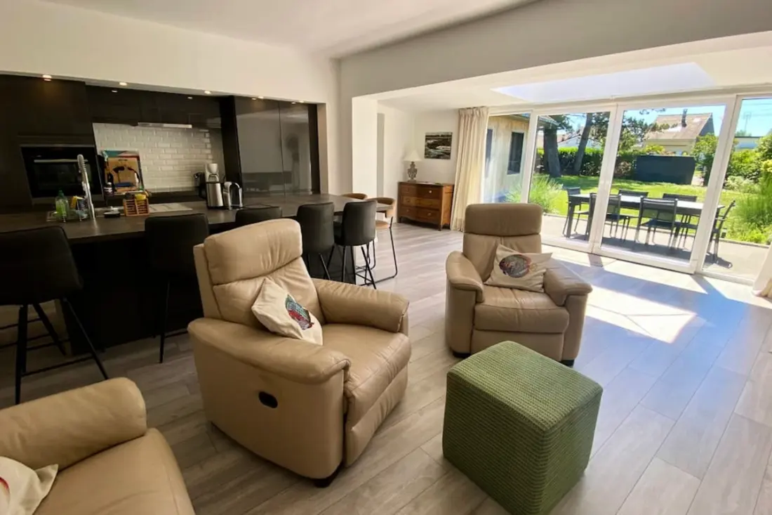 Residence Nagyon kellemes Villa De Plain Pied 7 embernek a kerti ruhákkal