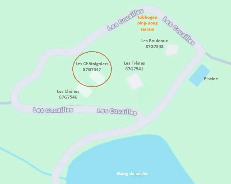 Gîte de France De kastanjebomen 3 oren