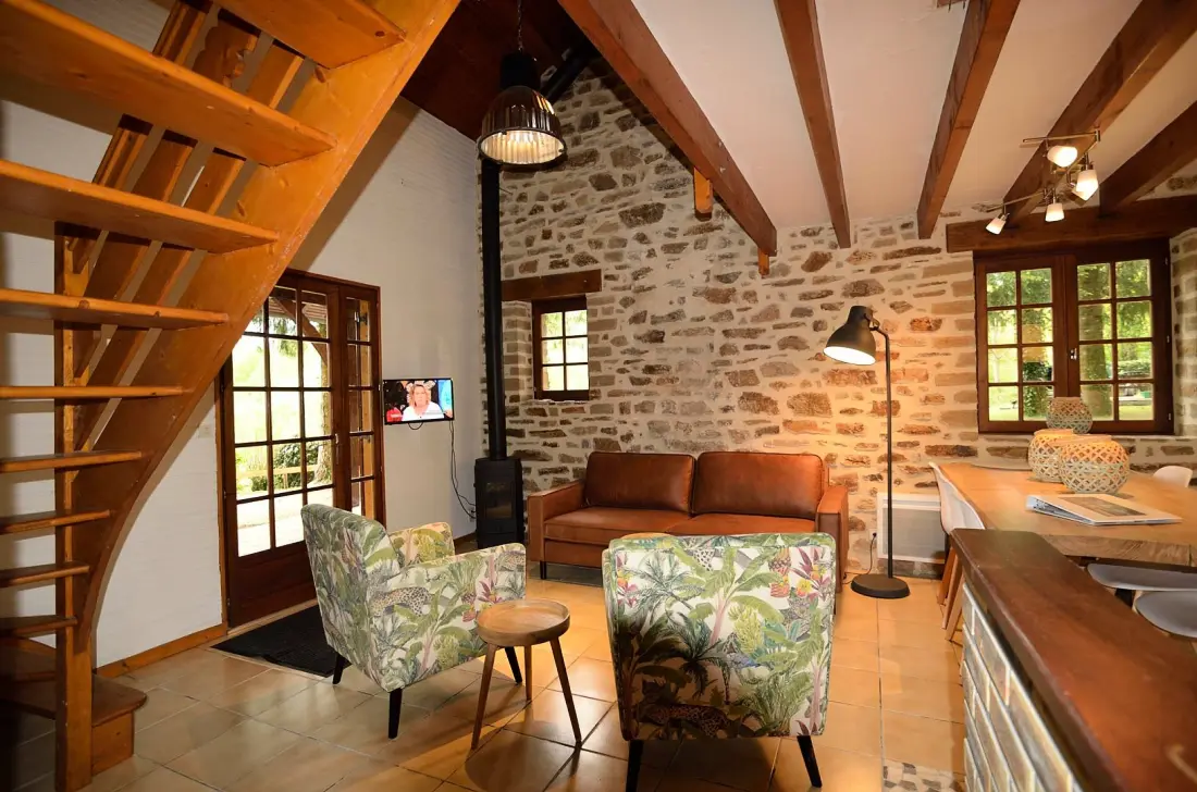 Gîte de France De kastanjebomen 3 oren