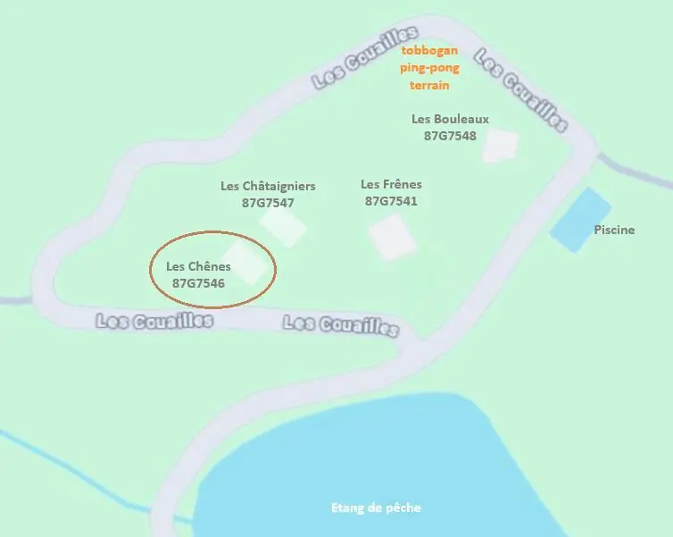 Gîte de France De eiken 3 oren