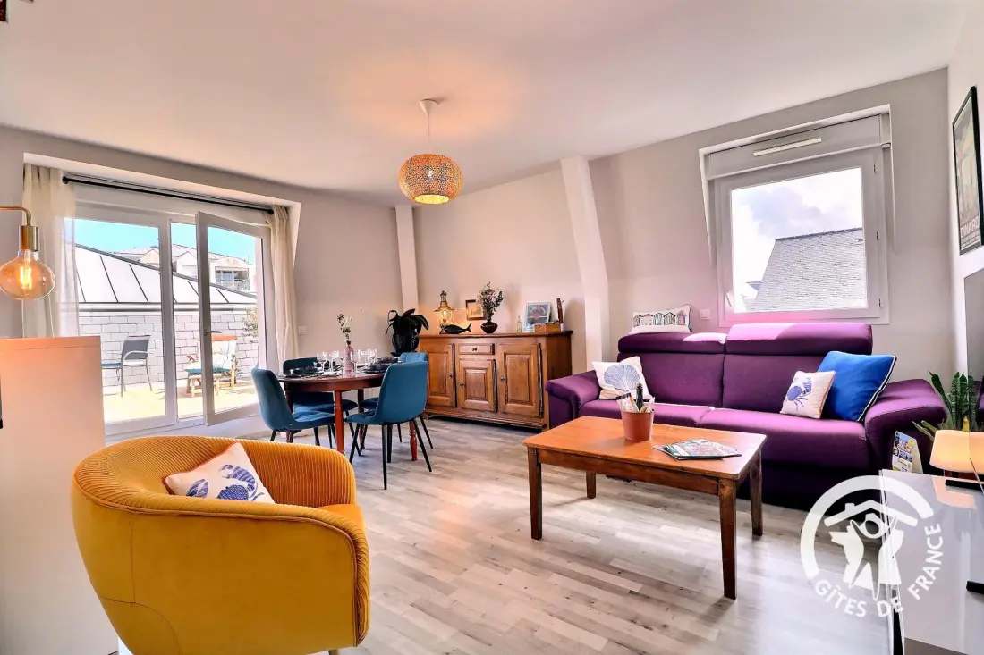 Gîte de France Klaod ar mor 3 Ohren