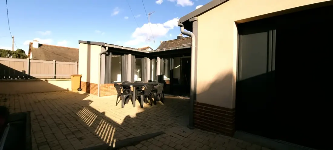 Ház Terrace, 600 M De La Plage