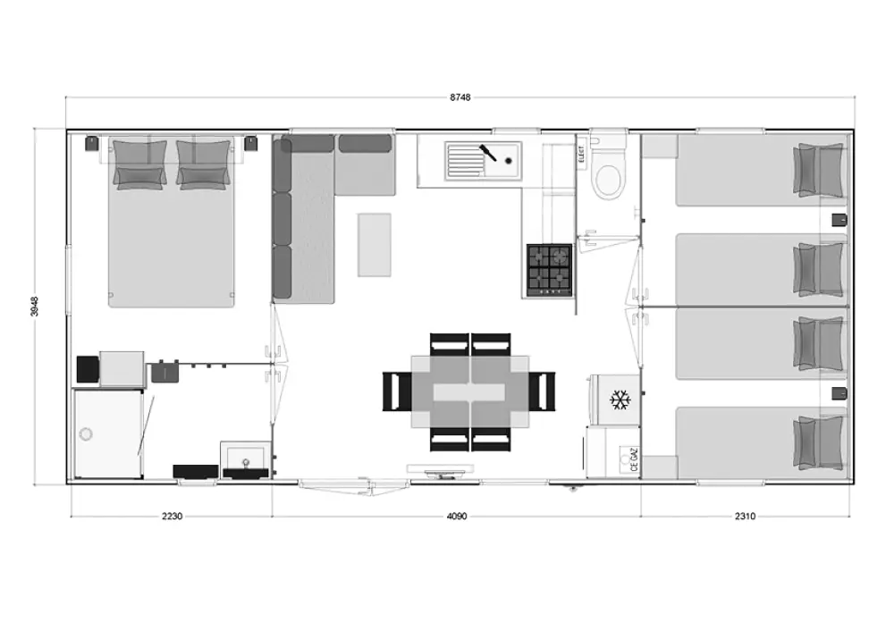 Kemping Le Heron 3 Csillagok★★★