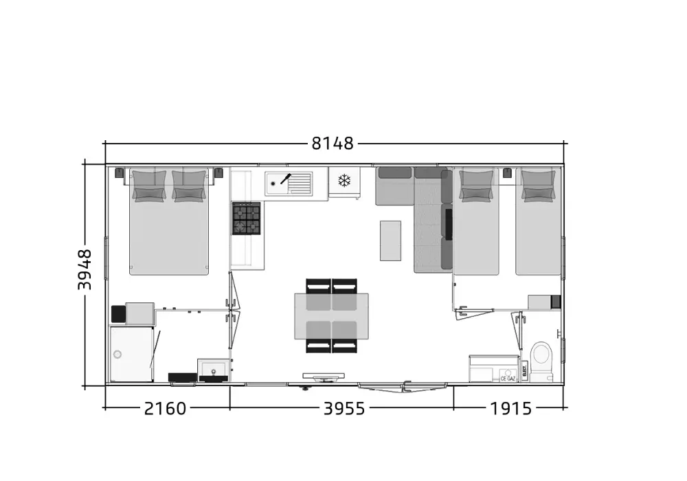 Kemping Le Heron 3 Csillagok★★★