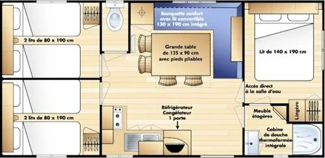Campsite Le Perpetuum 3 Csillagok★★★