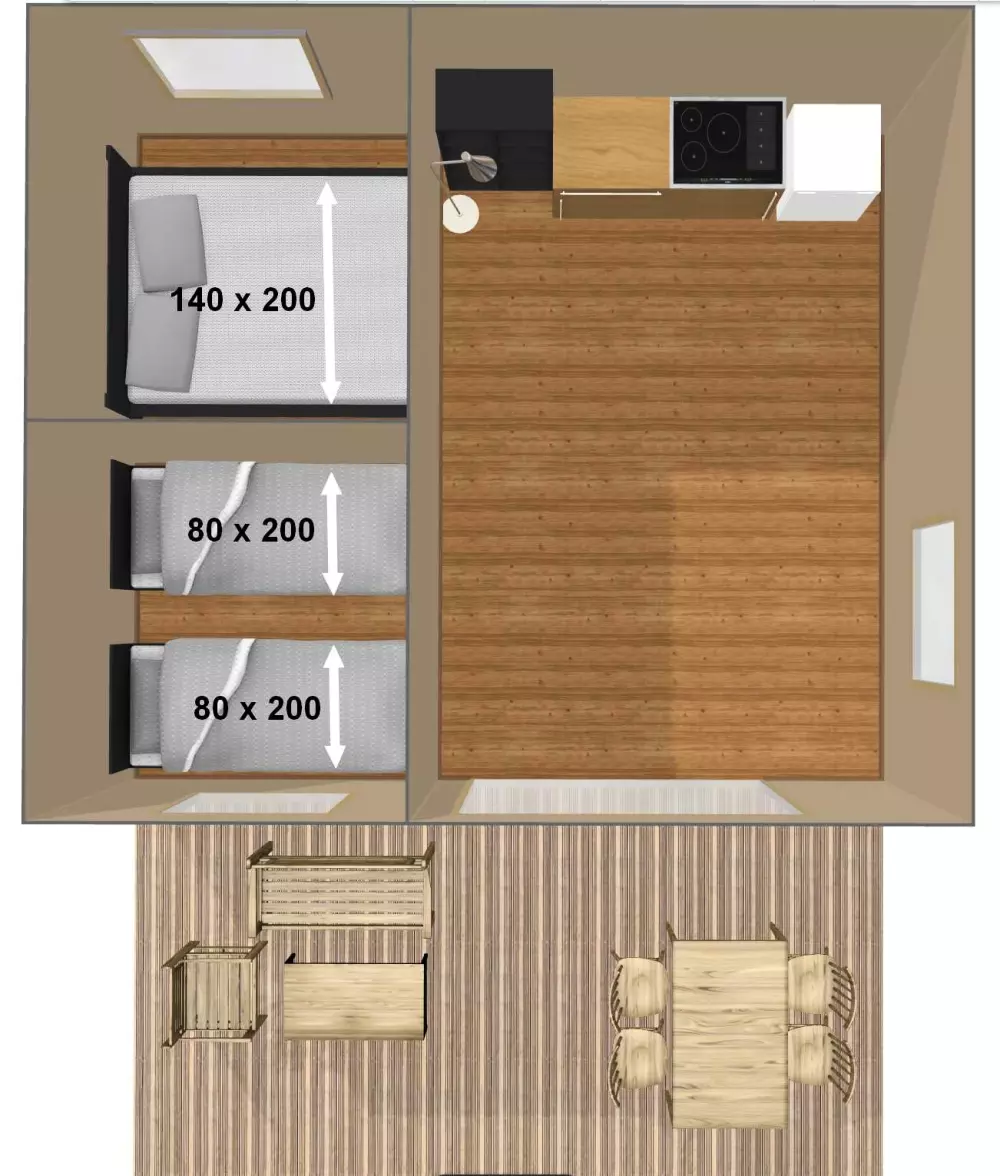 Ushuaïa Villages - Camping l'Oasis 5 Stars★★★★★