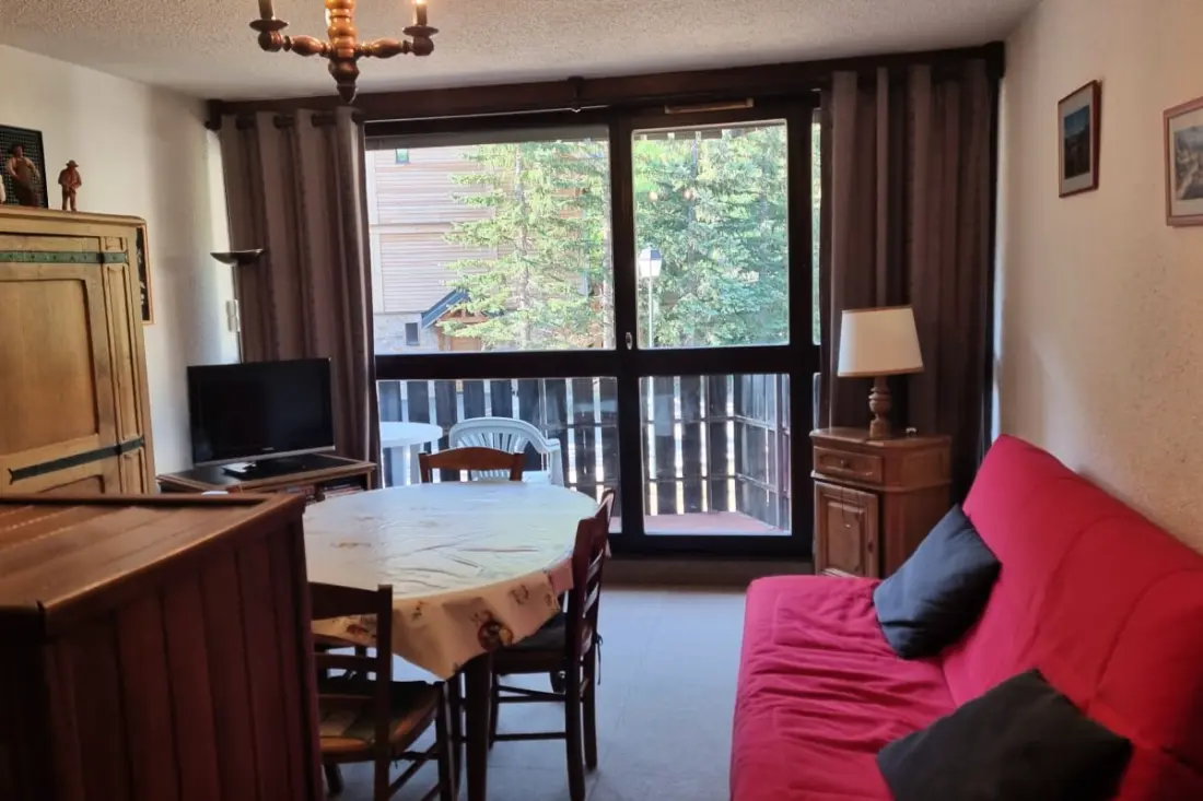 Studio Pied Des Pistes With Balcony