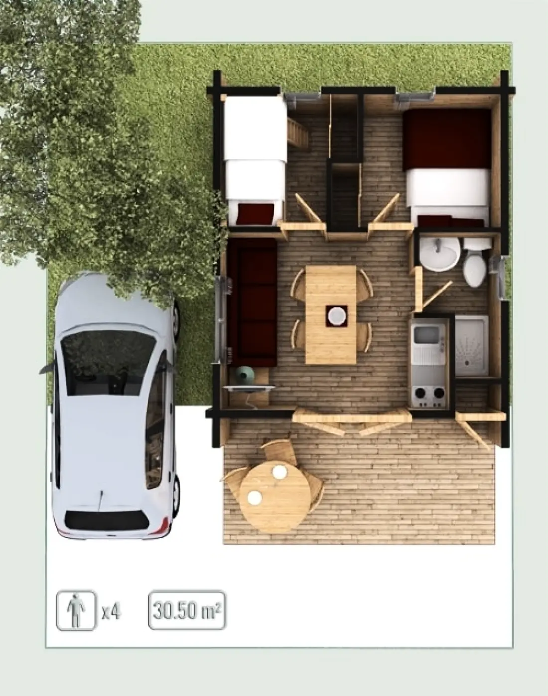 Campsite Bedura Park 3 Csillagok★★★