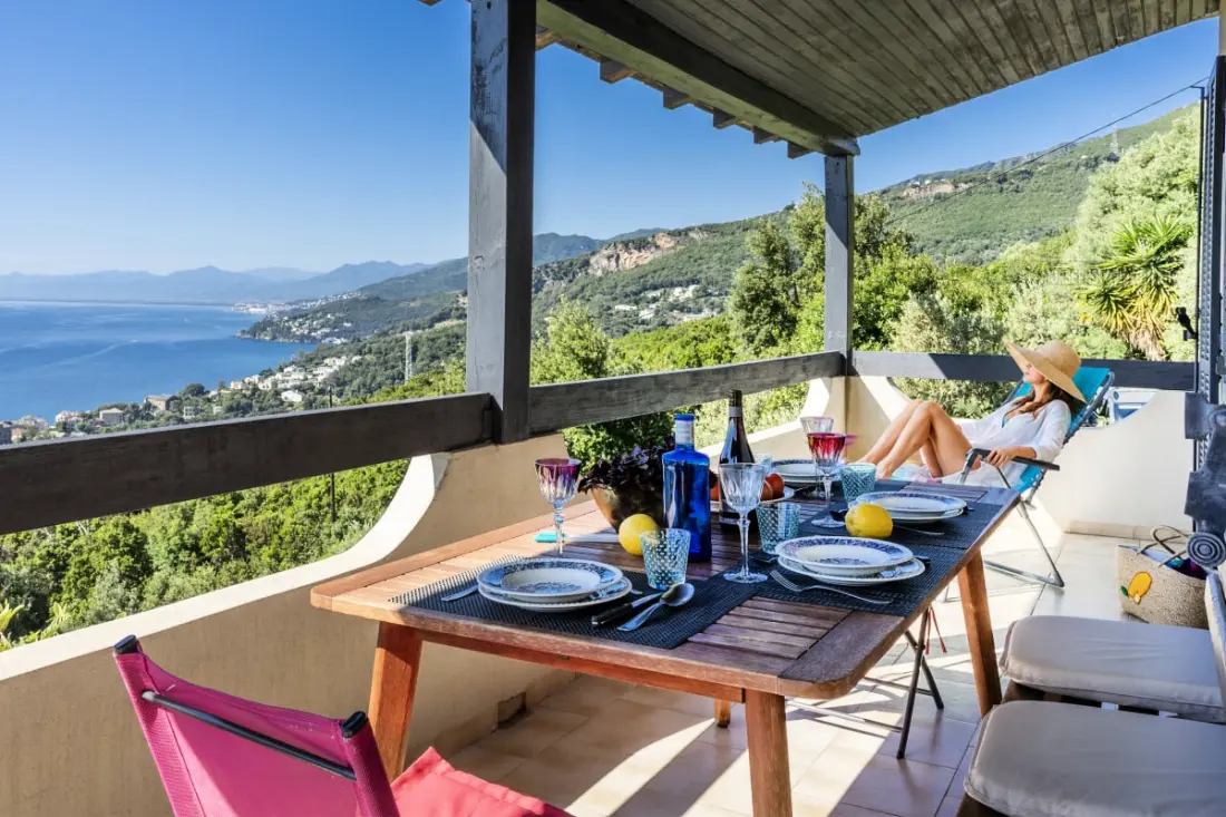 Casa Onda Di Luna - Ház Panoramic Sea View Erbalunga