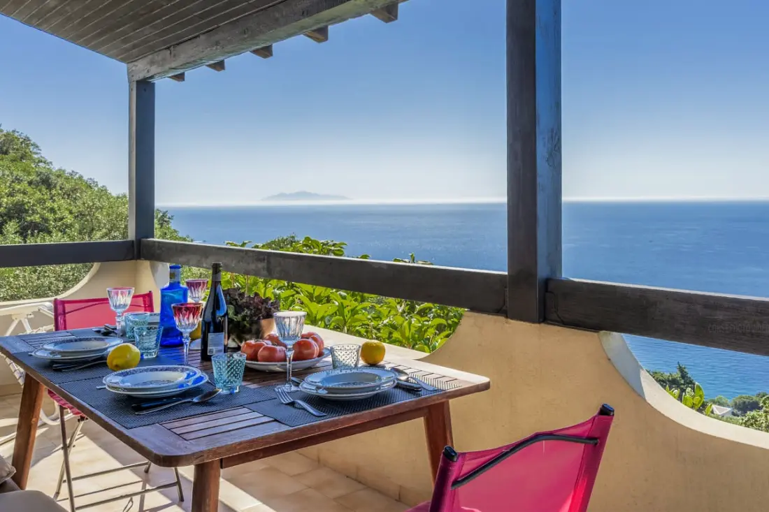 Casa Onda Di Luna - Ház Panoramic Sea View Erbalunga