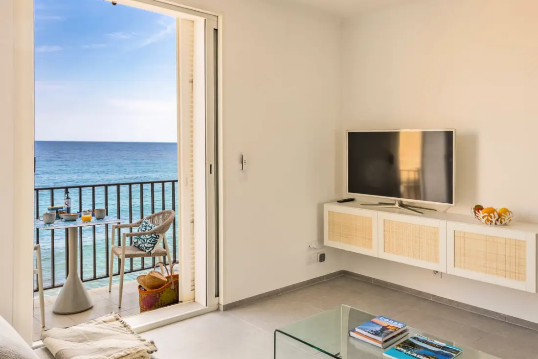 U Mare In Casa - Studio View Sea közvetlen hozzáféréssel az Erbalungában