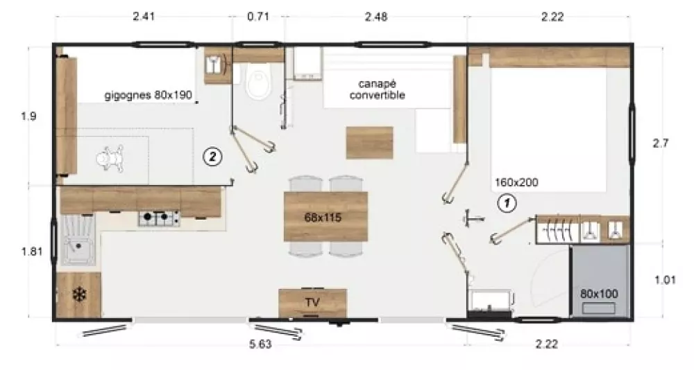 Kemping Des Hautes Grees 3 Gwiazdy★★★ 3 Gwiazdy★★★ 3 Gwiazdy★★★