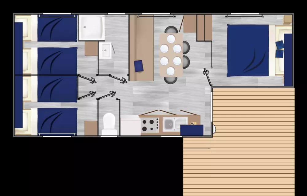 Campsite maeva Escapades du Val 3 Stars★★★