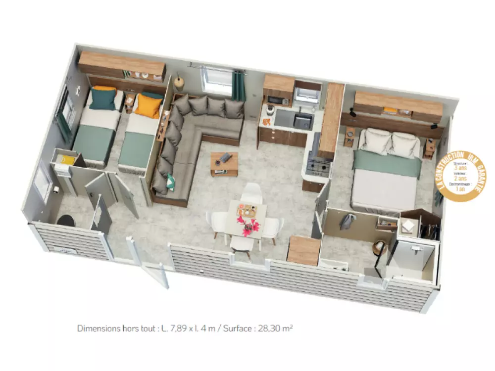 Blumen Camping Le Vieux Moulin 4 Sterne★★★★