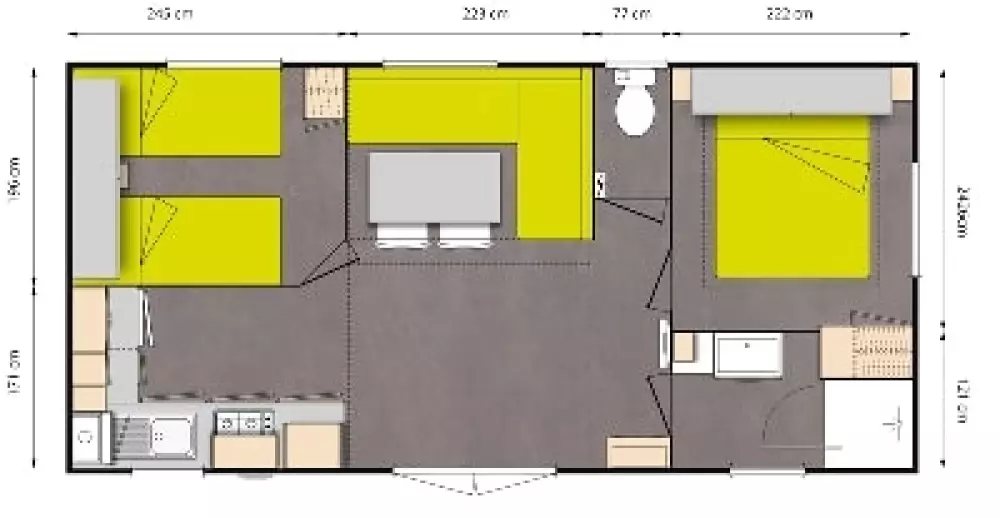 Blumen Camping Le Vieux Moulin 4 Sterne★★★★