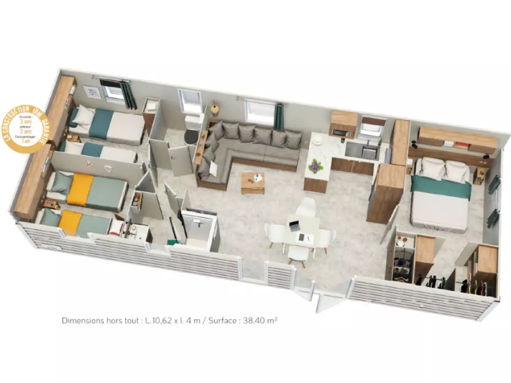 Blumen Camping Le Vieux Moulin 4 Sterne★★★★